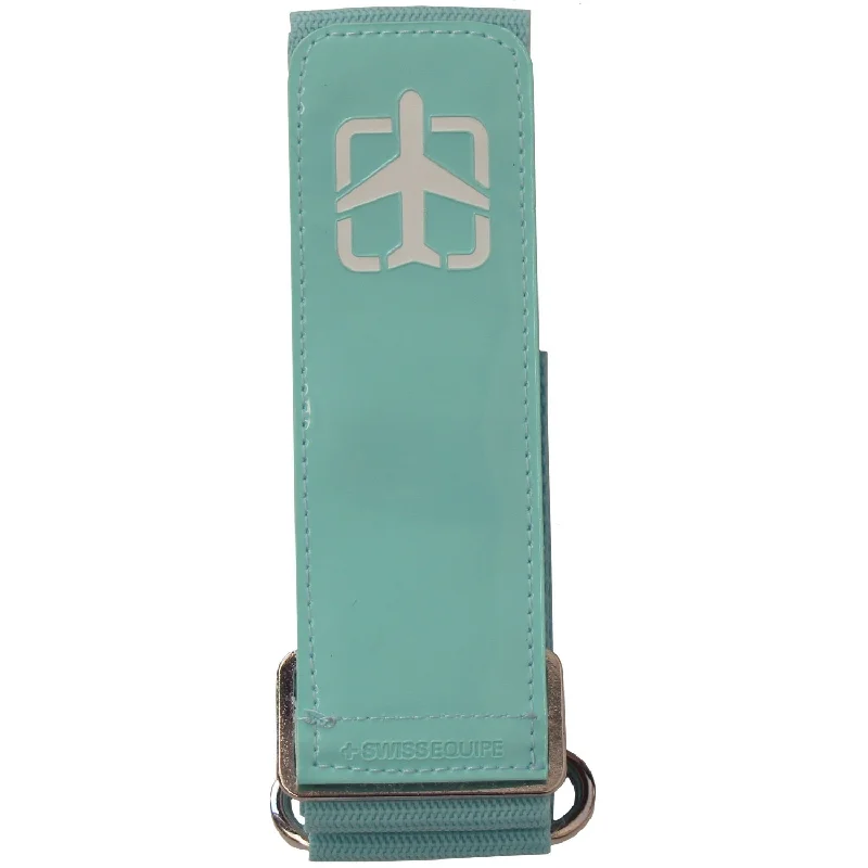 Swiss Equipe - SA-08 Plane Icon luggage strap - Teal