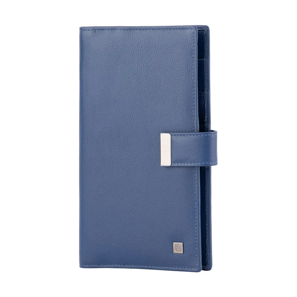 Franco Bonini - 24-07 Scudo Family Passport Doc wallet - Blue