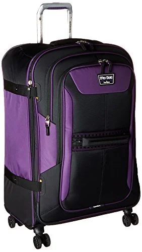 Travelpro Tpro Bold 2.0 26 Inch Expandable Spinner, Black/Purple, One Size