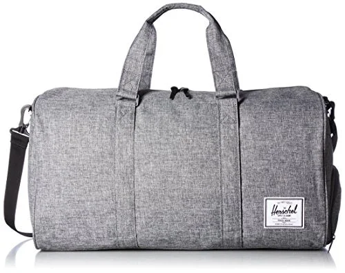 Herschel Supply Co. Novel Duffel Bag 1-Piece, Raven Crosshatch, One Size