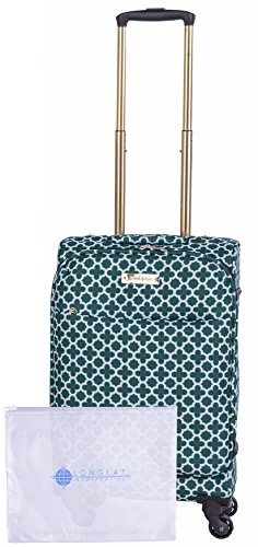 Jenni Chan Medley 2-Piece Set 20" Upright Spinner + 311 Bag, Green