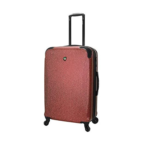 Mia Toro Italy Ofena Hardside 26 Inch Spinner Luggage, Red