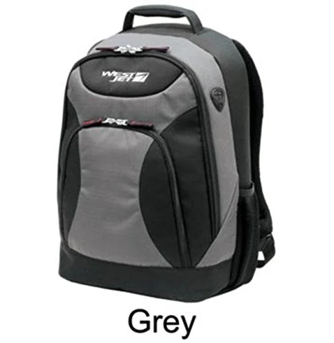 Westjet X-Terrain Lightweight Luggage Laptop Backpack 17"-Grey