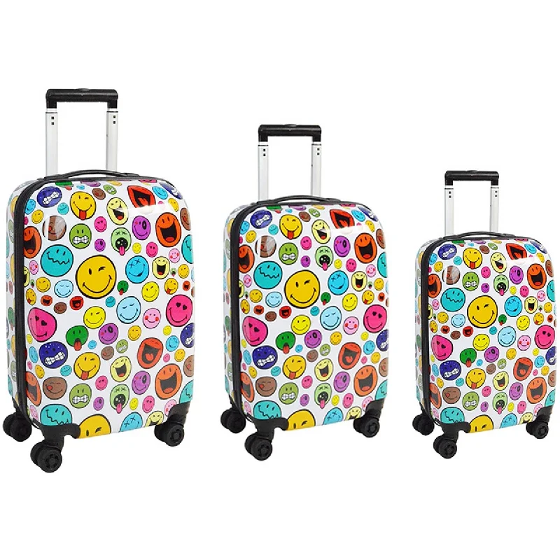 Atm Luggage Smiley World Celebration 3Pc Set