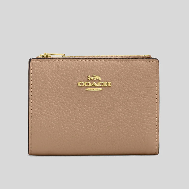 Coach Bifold Wallet Taupe RS-CM315