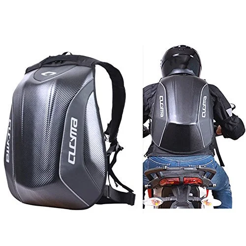 Motorcycle Backpack Motorsports Track Riding Back Pack Stealth No Drag Molded