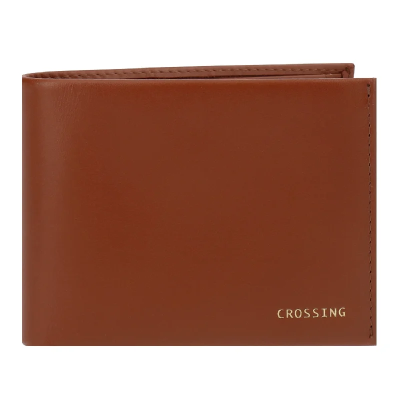 Crossing Sydney Slim Leather Wallet With Coin Pocket [5 Card Slots] (SA)