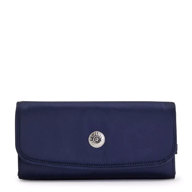 Kipling Money Land Snap Wallet - Cosmic Blue